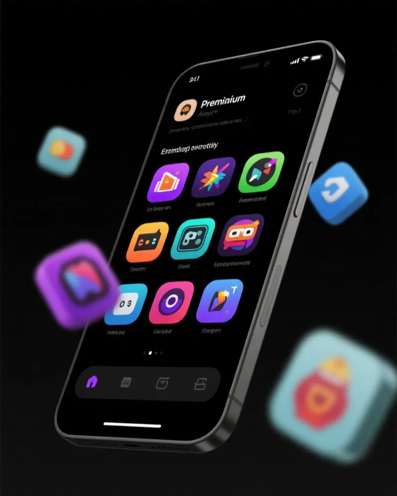 辉达娱乐 APP 界面展示